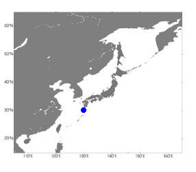 Location of Yakushima