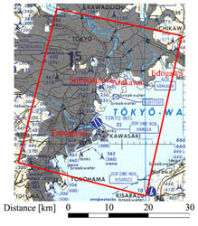 Map of Tokyo Bay
