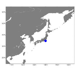 Location of Chiba