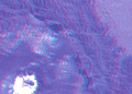 PRISM観測画像による富士山の立体視画像