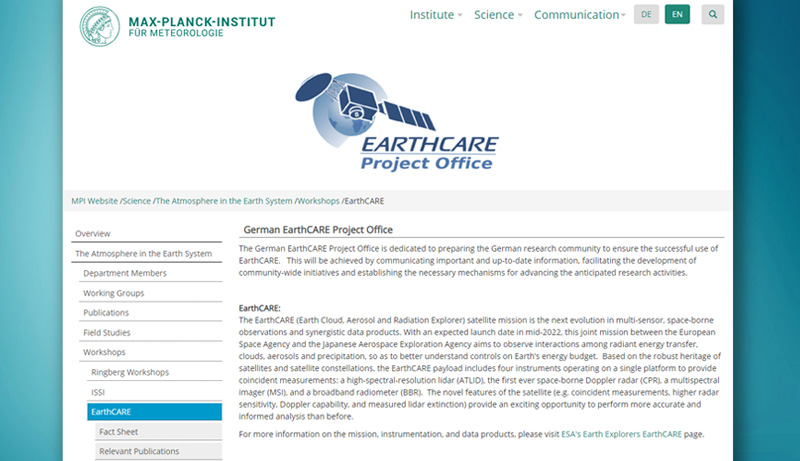 German EarthCARE Project Office