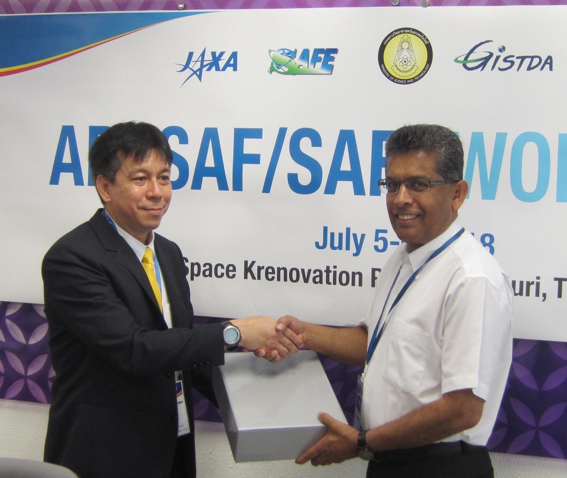 Report of the APRSAF/SAFE Workshop in Thailand (6)