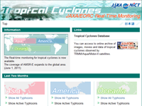JAXA/EORC Tropical Cyclone Monitoring