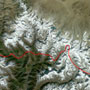 8,000m峰と氷河群：ヒマラヤ、シシャパンマ