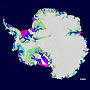 南極の氷消失の観測にも「だいち」が活躍