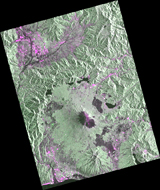 Mt. Fuji, Japan (June 20, 2014) Stripmap 3m (HH+HV)