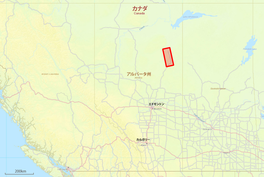 Fig.1: the area of the observation on May 9, 2016