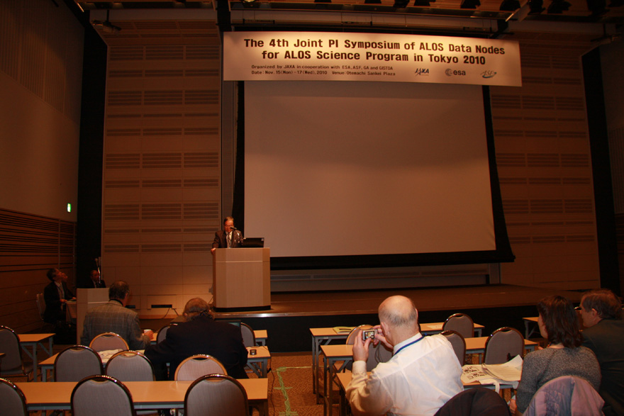 the 4th Joint PI Symposium of ALOS Data Nodes for ALOS Science Program 2010 Tokyo