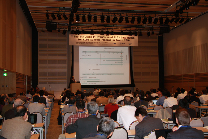 the 4th Joint PI Symposium of ALOS Data Nodes for ALOS Science Program 2010 Tokyo