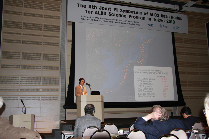 the 4th Joint PI Symposium of ALOS Data Nodes for ALOS Science Program 2010 Tokyo