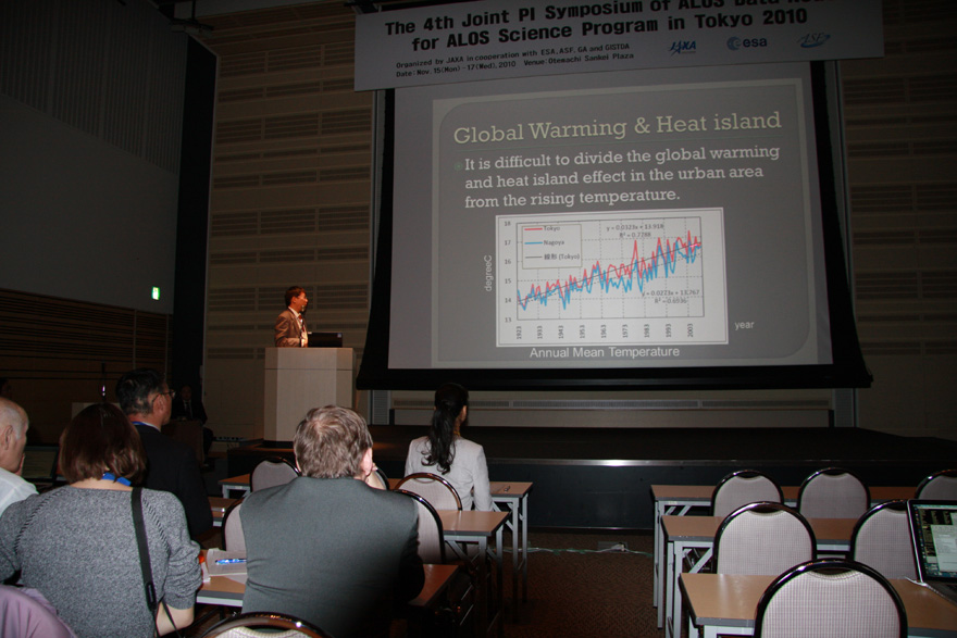 the 4th Joint PI Symposium of ALOS Data Nodes for ALOS Science Program 2010 Tokyo