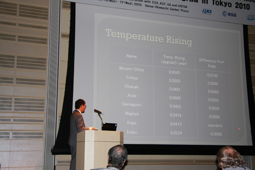 the 4th Joint PI Symposium of ALOS Data Nodes for ALOS Science Program 2010 Tokyo