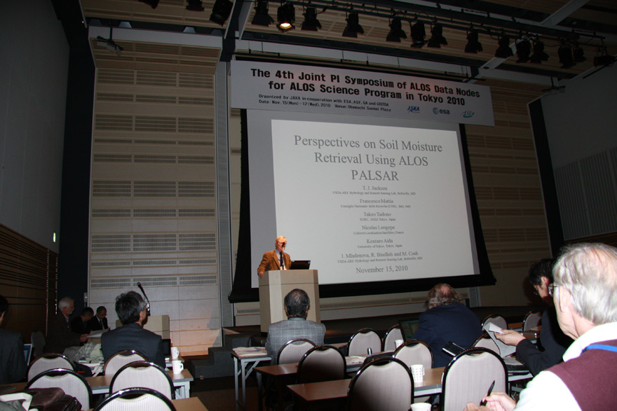 the 4th Joint PI Symposium of ALOS Data Nodes for ALOS Science Program 2010 Tokyo
