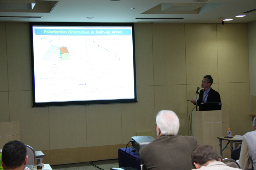 the 4th Joint PI Symposium of ALOS Data Nodes, DAY3, Land Use & Land Cover at Room 310.