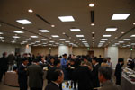 Nov. 15, 2010, Reception of The 4th Joint PI symposium of ALOS Data Nodes for ALOS Science Program in Tokyo