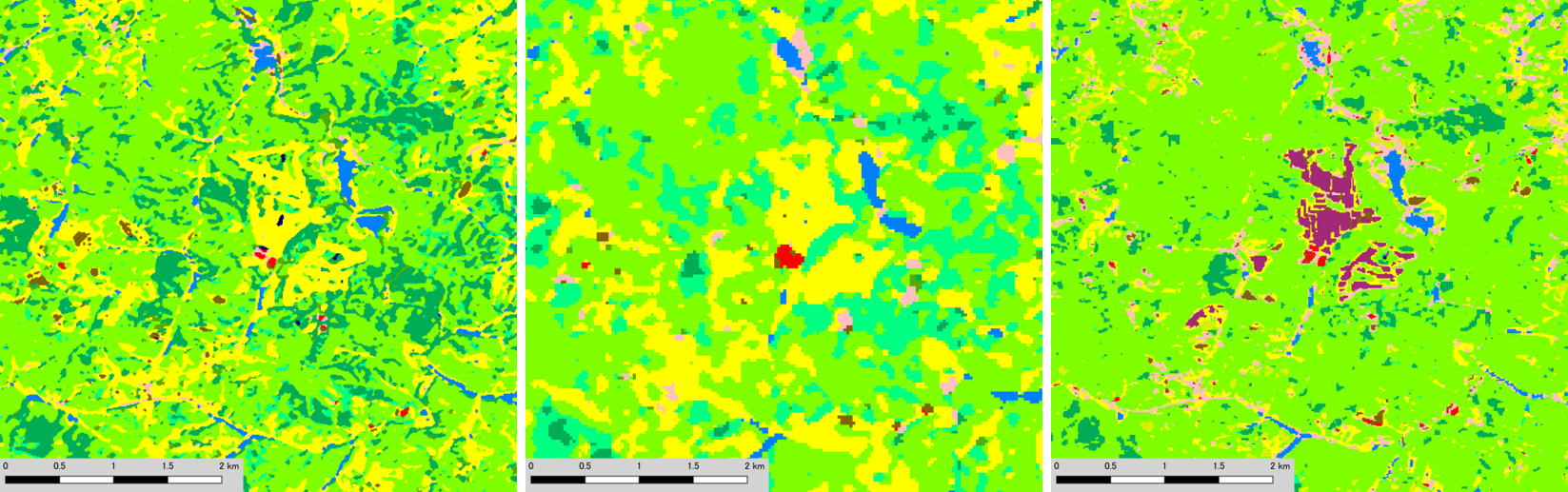 Figure 4: Land cover change from grassland to solar panel (Nihonmatsu City, Fukushima prefecture)