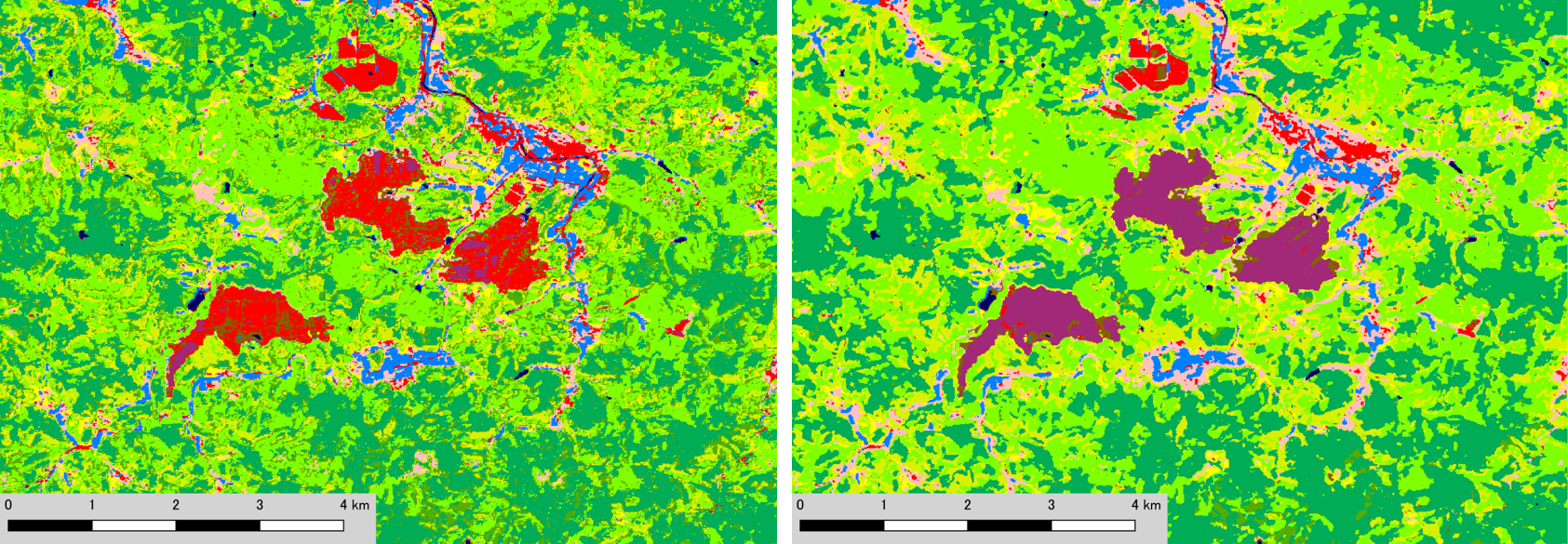 Figure 2: Comparison of v21.03 and v21.11 solar panels