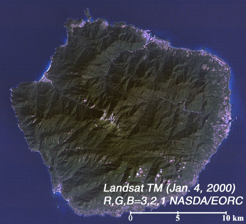 Image of Yakushima, Japan on Jan. 4, 2000.