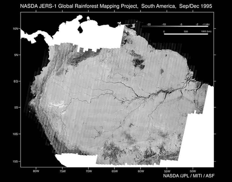 SAR Mosaic (South America)