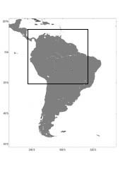 Map of South America