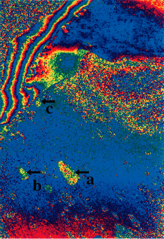 Ice thickness by InSAR