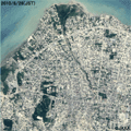 Observation Results of ALOS/PRISM and AVNIR-2, Enlarged pan-sharpened image of Carrefour on June 28, 2010(2.5km square).