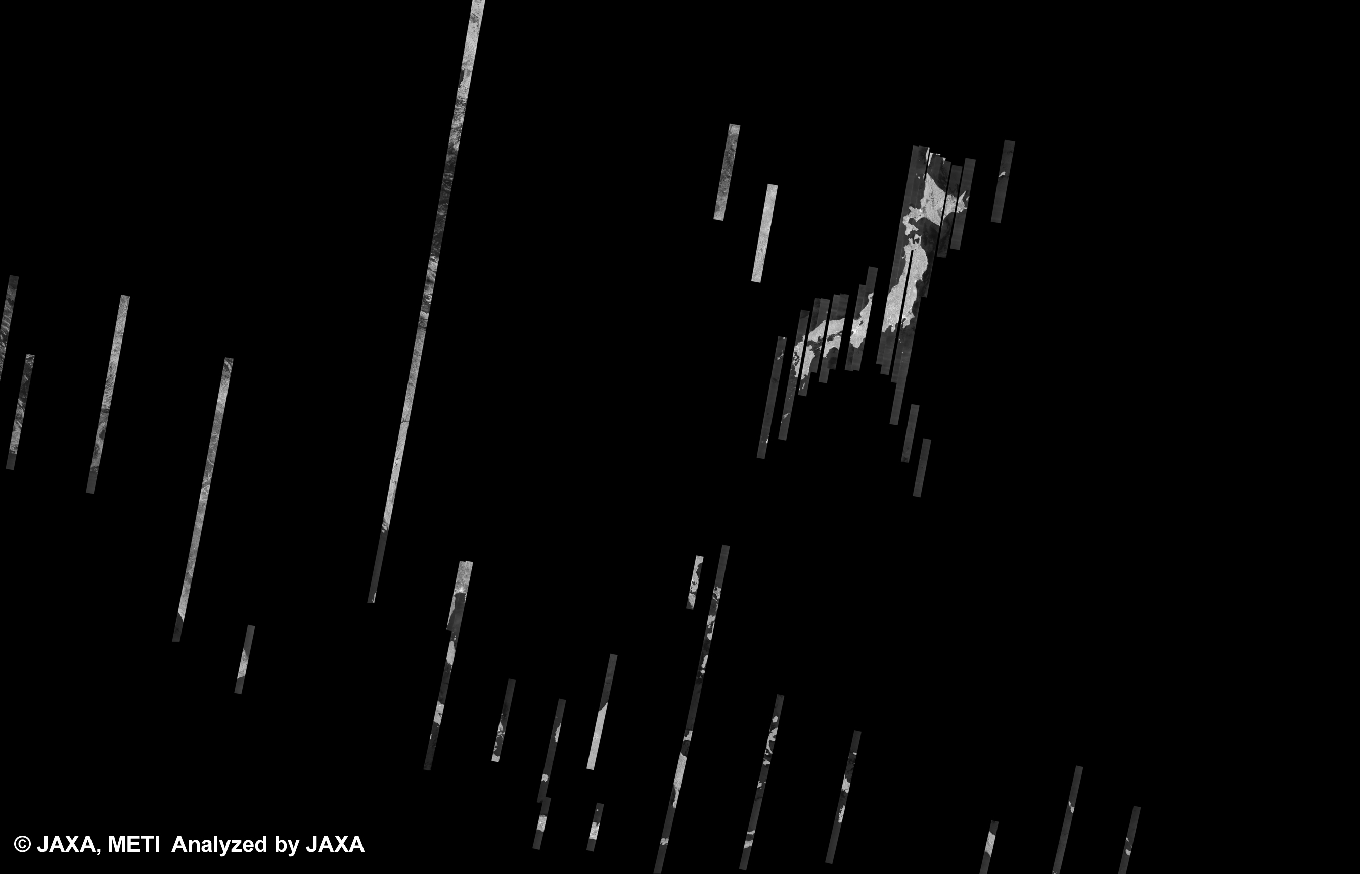 Fig. 6: The 500m Browse Mosaic (FBS/HH) of ASIA for cycle36 (Jun. 15, 2010 ~ Jul. 30, 2010).