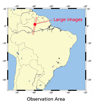 Image 6: Deforestation in Amazon captured by PALSAR-2