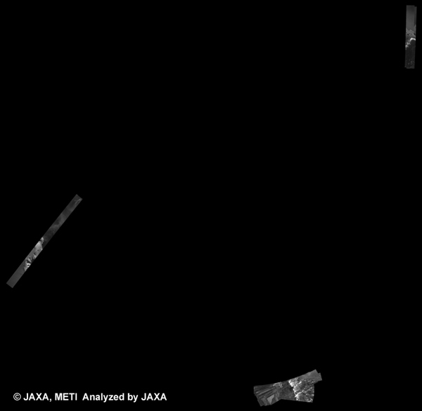 Fig. 3: PALSAR 500m Browse Mosaic (FBS/HH) of ANTARCTICA for cycle34 (Mar. 15, 2010 ~ Apr. 29, 2010).