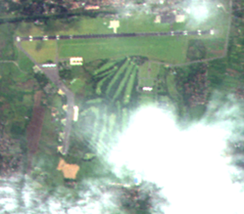 Yogyakarta Airport observed by AVNIR-2 on May 28, 2006(JST).
