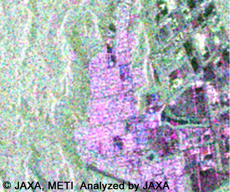 fig.4: Residential area_HH,HV,VV