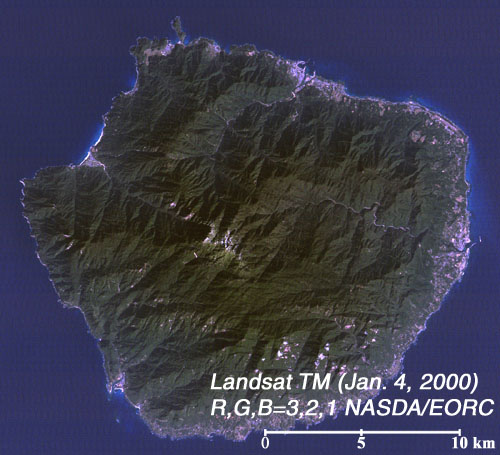 Landsat 5TM(Thematic Mapper)ɂ鉮v̊ϑ摜(2000NPS)