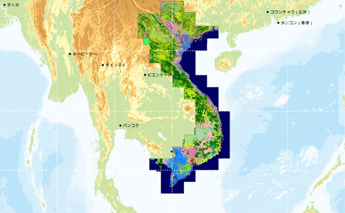 高解像度土地利用土地被覆図