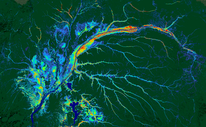 Tropical Wetland Inundation