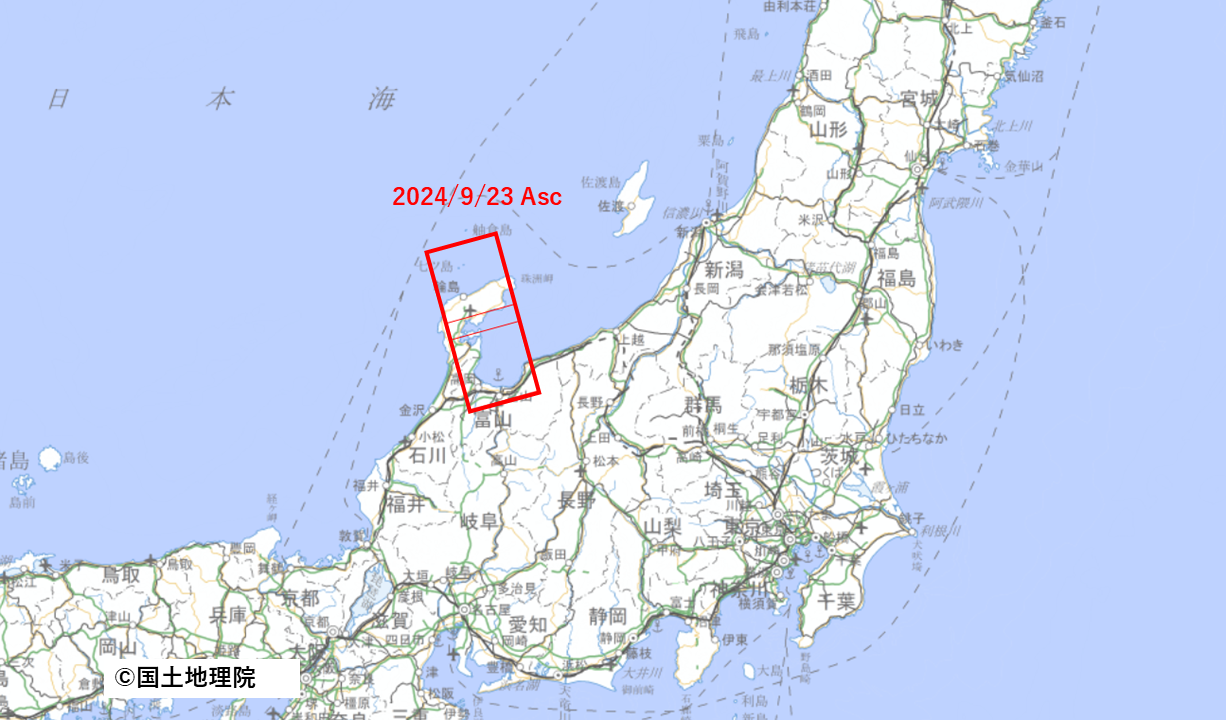 図1:ALOS-2観測実績