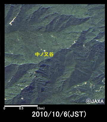 図1: 観測領域の位置図