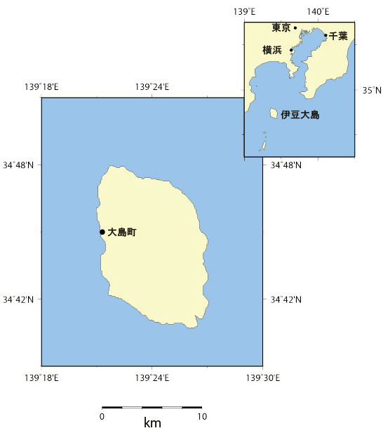 図1: 観測領域の位置図