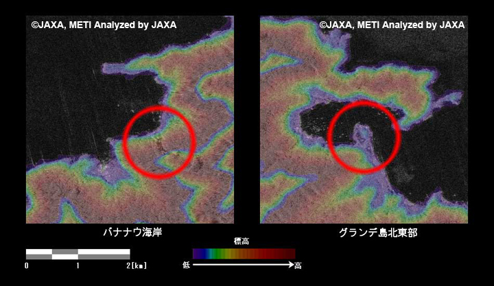 図5: 等高線を重ねた図