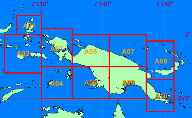 Tile Map of New Guinea Data Coverage