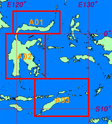Tile Map of Sulawesi Data Coverage
