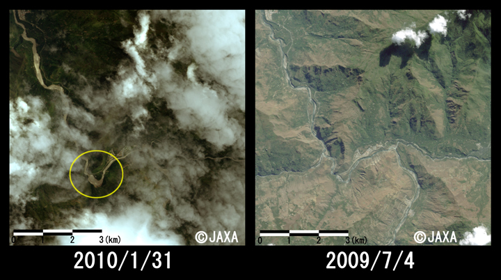 }3:Santa Maria(}`s`Ղk20km)t߂̊g(ꂼ8kml̃GA)AFЊQϑ(2010N131), EFЊQOϑ(2009N74)