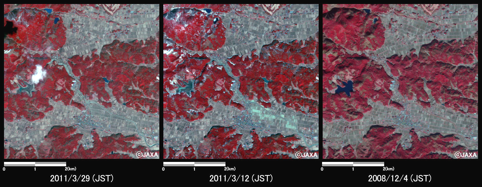 }2:ϑZpquvڃZTAAuj[Ec[Ŋϑꂽ{sΎӂ̗lq(5km~5km̃GAA}: nk2011N329A}: nk2011N312AE}: nkO2008N124)