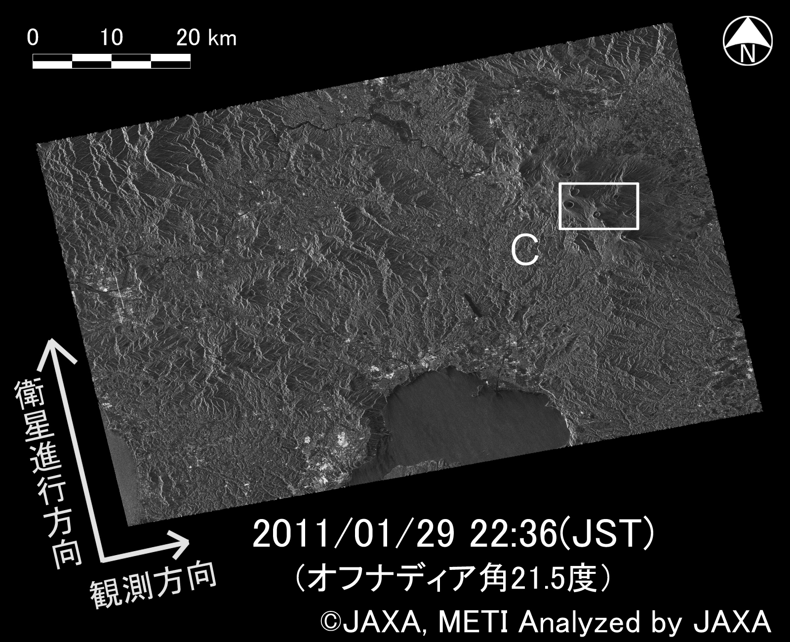 }2:2011N129(Ό)PALSARŎ擾ꂽVRxӂ̉摜