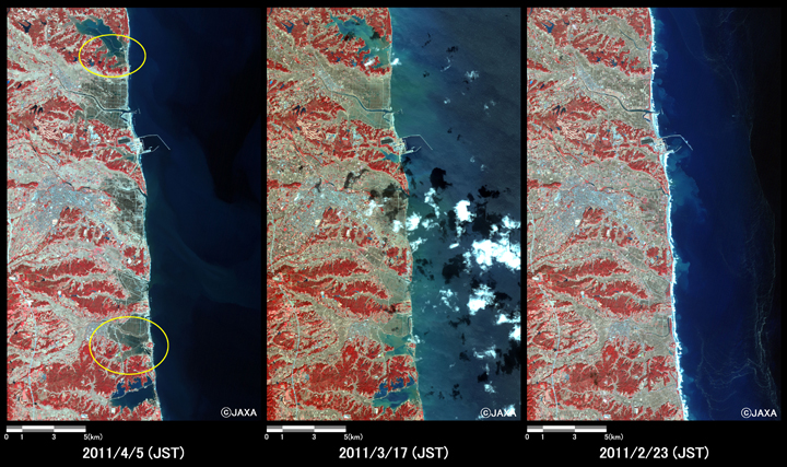 }4:ϑZpquvڃZTAAuj[Ec[Ŋϑꂽ쑊nsӂ̗lq(16km~26km̃GAA}: nk2011N45A}: nk2011N317AE}: nkO2011N223)