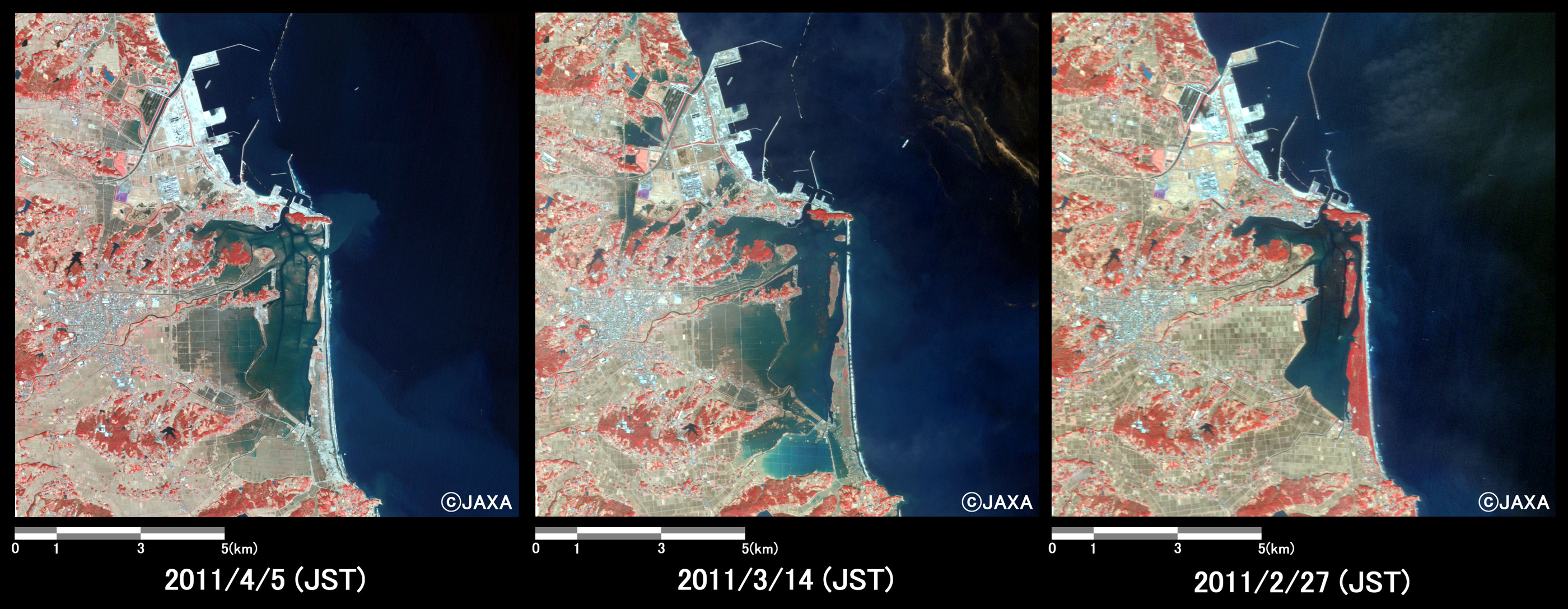 }3:ϑZpquvڃZTAAuj[Ec[Ŋϑꂽnsӂ̗lq(12km~12km̃GAA}: nk2011N45A}: nk2011N314AE}: nkO2011N227)