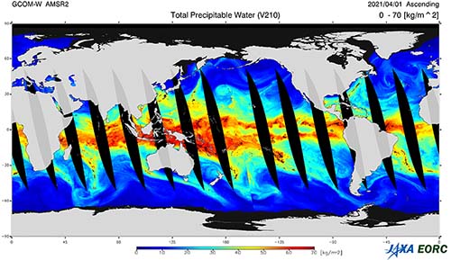 Total Precipitable Water