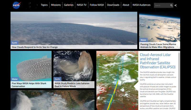 NASA CloudSat Portal