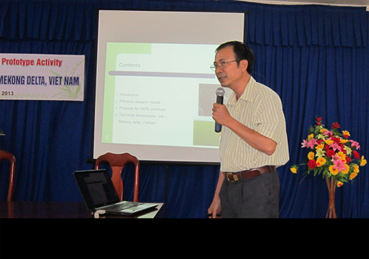 Introduction to "SAFE Prototype: Rice Crop Monitoring in the Mekong Delta, Vietnam" (Dr. Lam Dao Nguyen, HCMIRG-VAST)