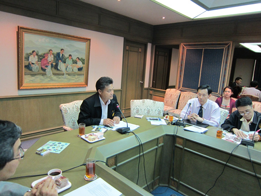 Opening Remark from Thailand (Mr. Surajit Intarachit, Deputy Director General for Fisheries, DOF)