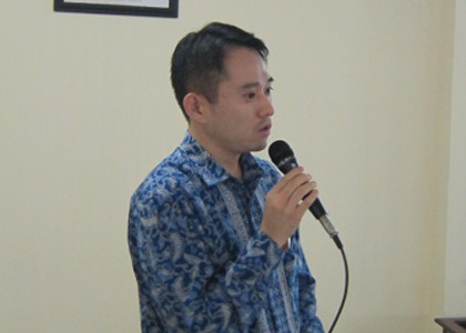 Introduction of JICA activities in Indonesia (Mr. Yuki Arai, JICA Indonesia Office)